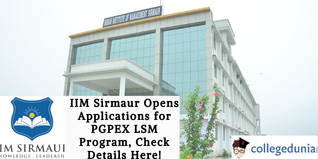 IIM Sirmaur Opens Applications for PGPEX LSM Program, Check Details Here!